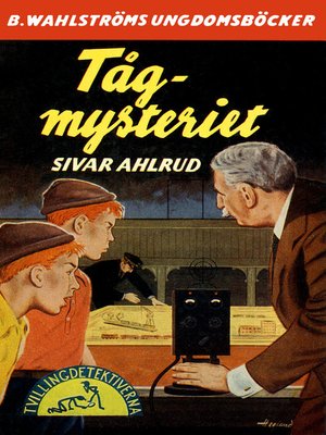 cover image of Tvillingdetektiverna 17--Tåg-mysteriet